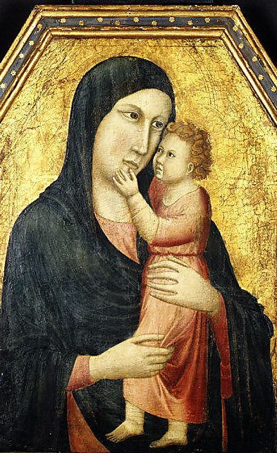 Madonna and Child  ca. 1325   by a follower of Giotto or an unknown Paduan artist The Metropolitan Museum of Art  NYC 47.143 